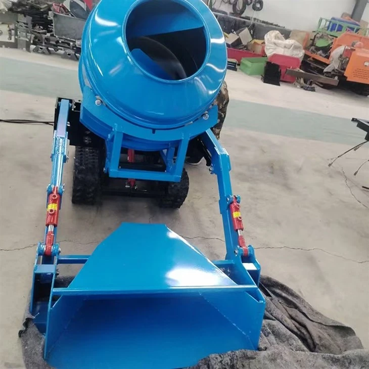 Self Loading Concrete Mixer Truck