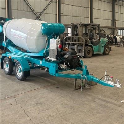 2 Yard Concrete Mixer Trailer