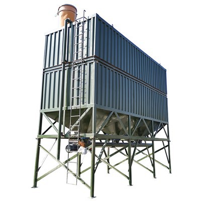 Silo orizzontali tat-tank tas-siment