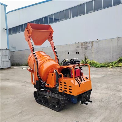 Self Loading Transit Concrete Mixer